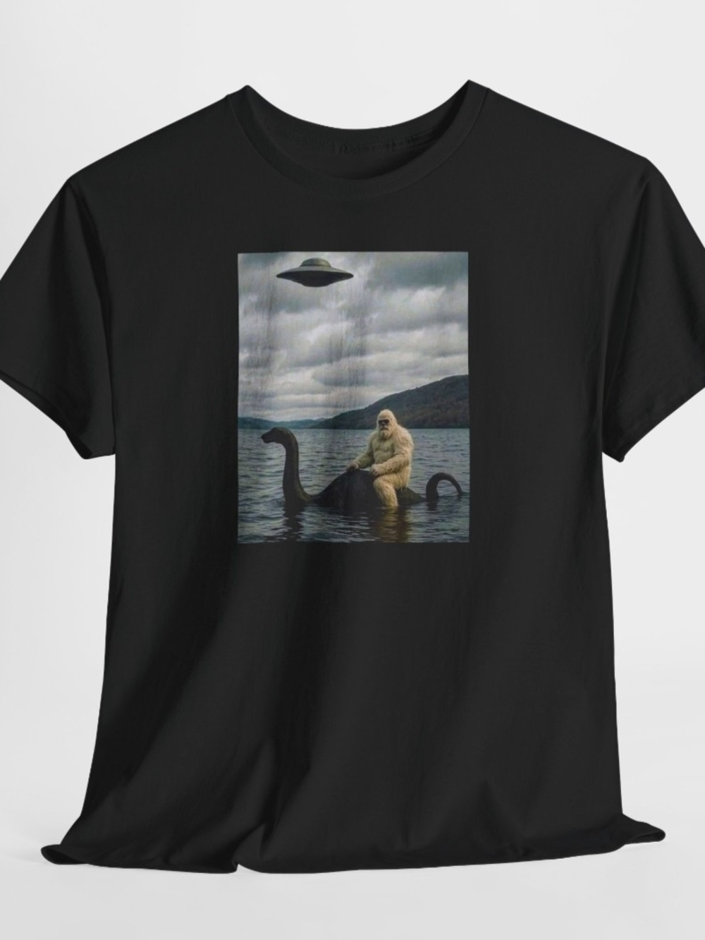 Nessie and UFO Graphic - Picture 2 of 4